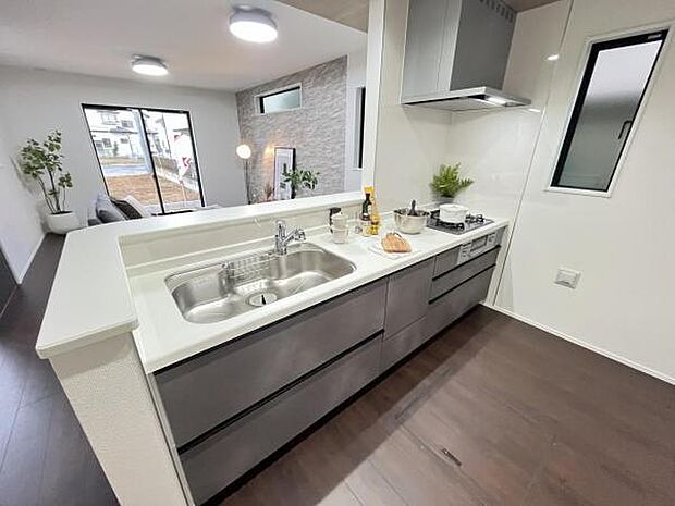 料理の時間が楽しくなるキッチンスペースです。