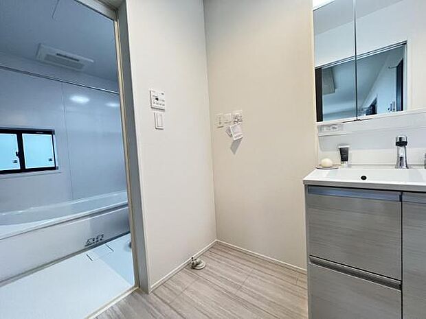 洗濯機置き場です