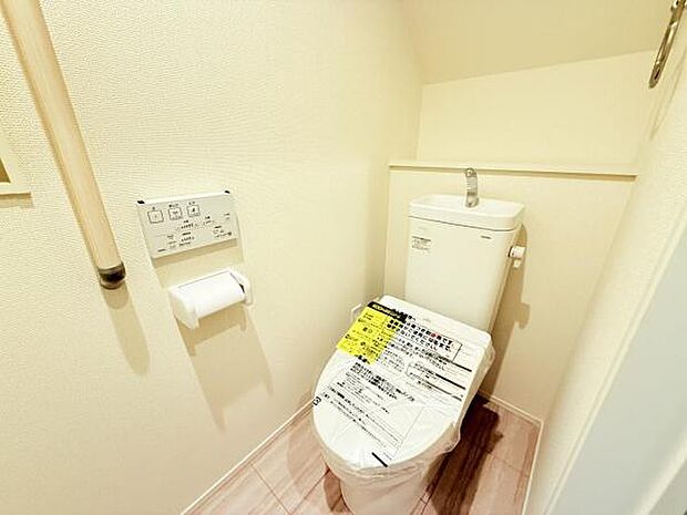 ほっと安らげるトイレ空間です。