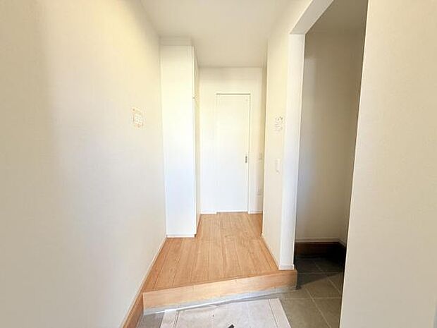 いつも気持ちよくご家族を迎えられる玄関です。