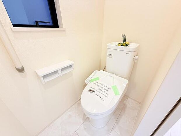 ほっと安らげるトイレ空間です。