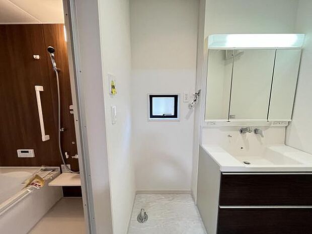 洗濯機置き場です