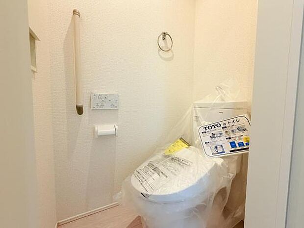 ほっと安らげるトイレ空間です。