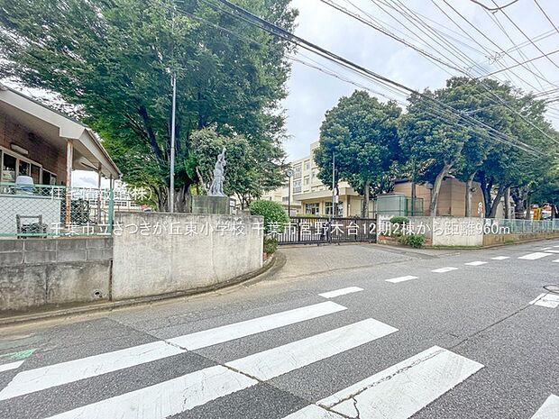 千葉市立さつきが丘東小学校まで約960m（徒歩12分）