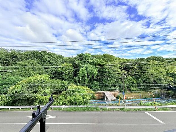 お住まいからの眺望です。