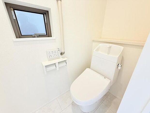 ほっと安らげるトイレ空間です。