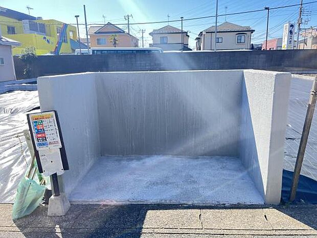 ごみ置き場です