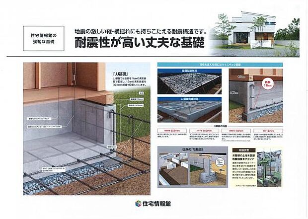 耐震性が高い丈夫な基礎