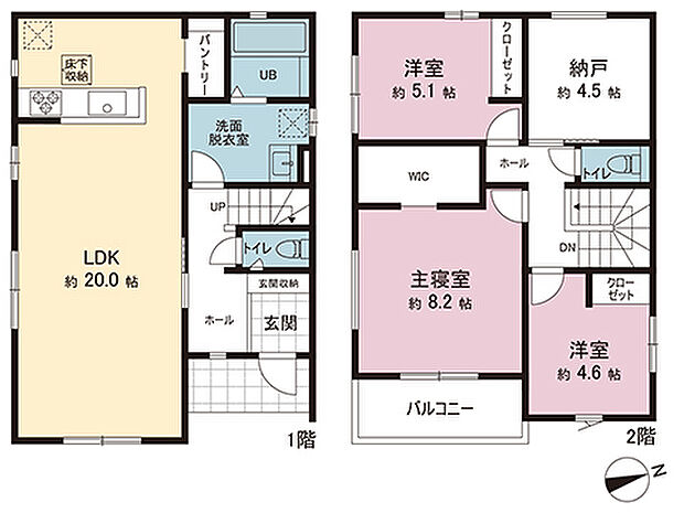 間取図です。図面と異なる場合は現況を優先させていただきます。