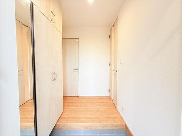 いつも気持ちよくご家族を迎えられる玄関です。