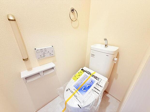 ほっと安らげるトイレ空間です。