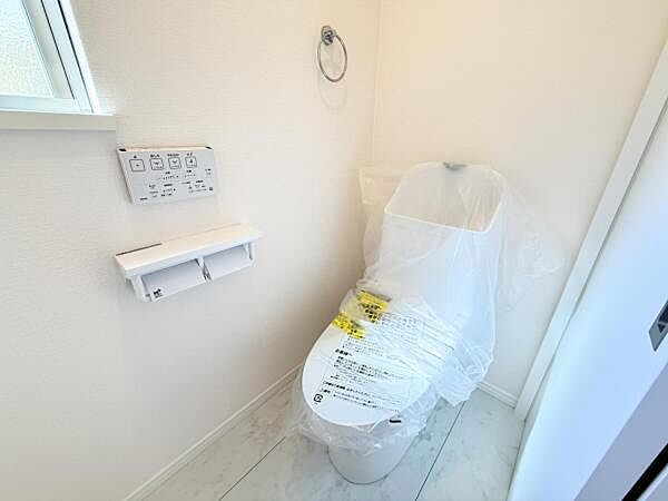 ほっと安らげるトイレ空間です。