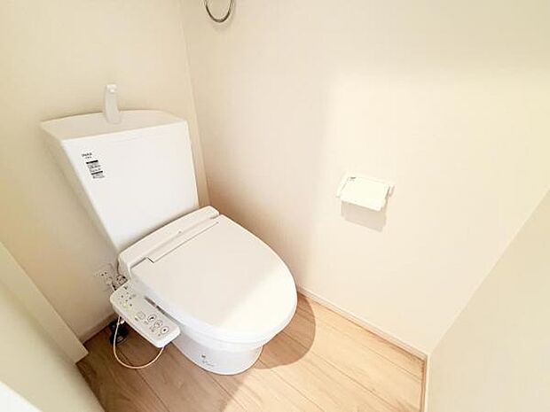 ほっと安らげるトイレ空間です。