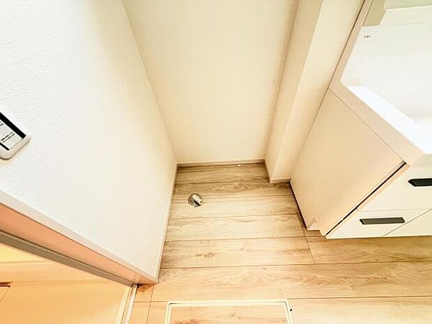 お天気を気にせずお洗濯ができ、室内干し可能です。