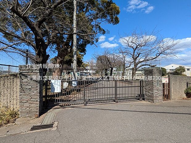 千葉市立葛城中学校まで約230m(徒歩3分)