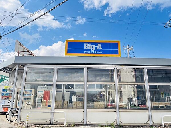 ビッグ・エー 千葉園生店まで約670m（徒歩9分）