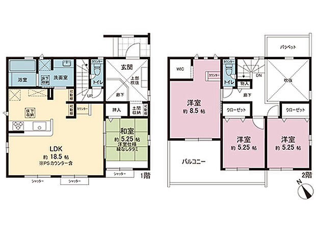 間取図です。図面と異なる場合は現況を優先させていただきます。