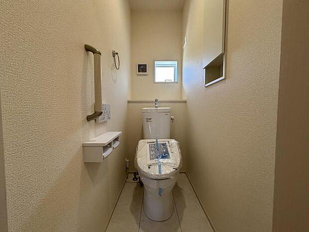 ほっと安らげるトイレ空間です。