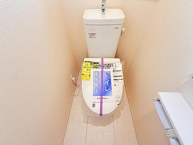 ほっと安らげるトイレ空間です。