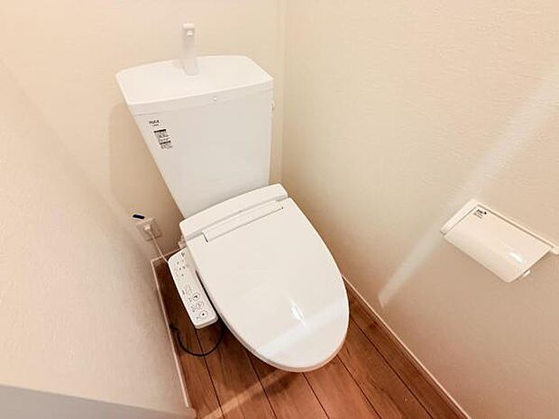 ほっと安らげるトイレ空間です。
