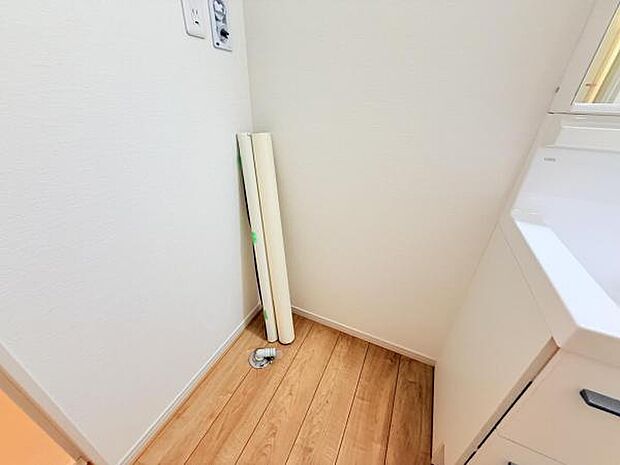 お天気を気にせずお洗濯ができ、室内干し可能です。
