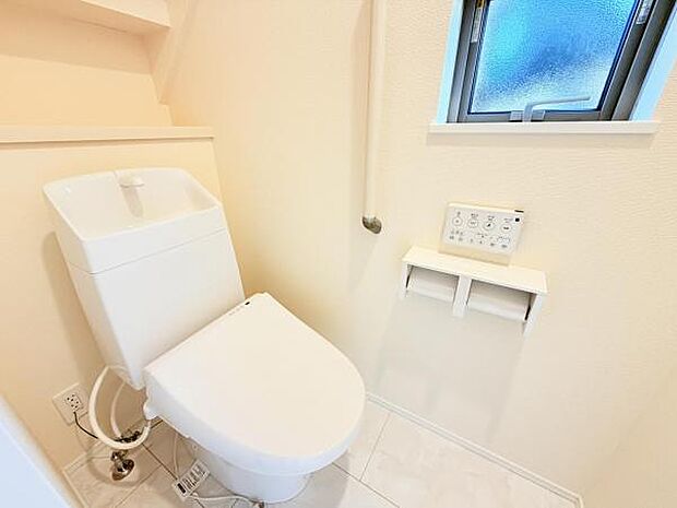 ほっと安らげるトイレ空間です。