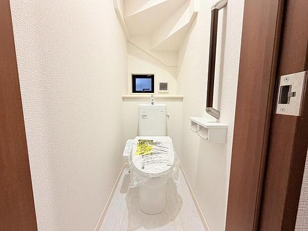 ほっと安らげるトイレ空間です。