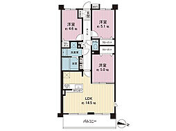 間取図画像 3LDK