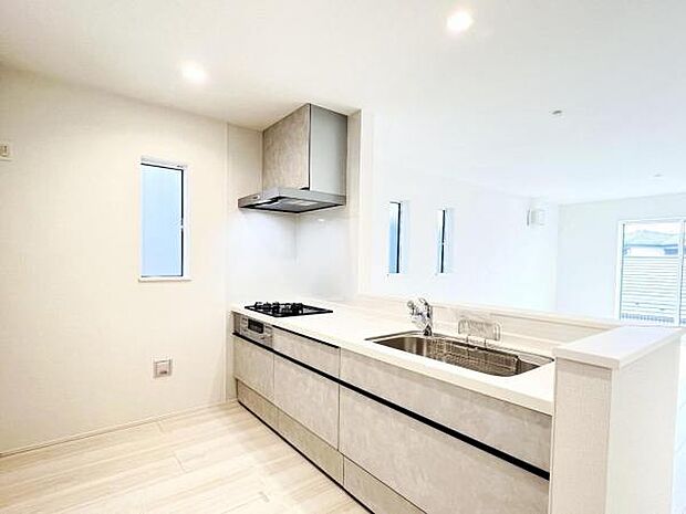 料理の時間が楽しくなるキッチンスペースです。