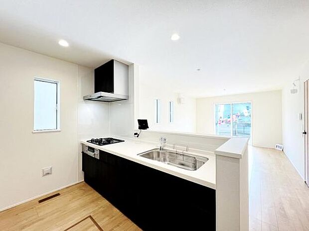 料理の時間が楽しくなるキッチンスペースです。