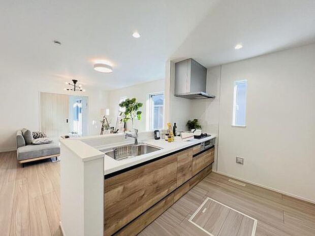 料理の時間が楽しくなるキッチンスペースです。