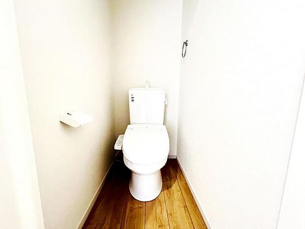 ほっと安らげるトイレ空間です。