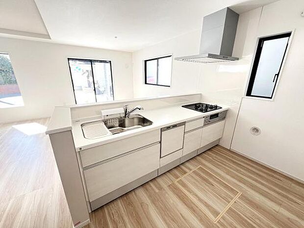 料理の時間が楽しくなるキッチンスペースです。