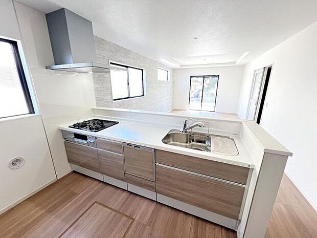 料理の時間が楽しくなるキッチンスペースです。