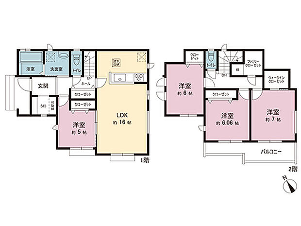 間取図です。図面と異なる場合は現況を優先させていただきます。