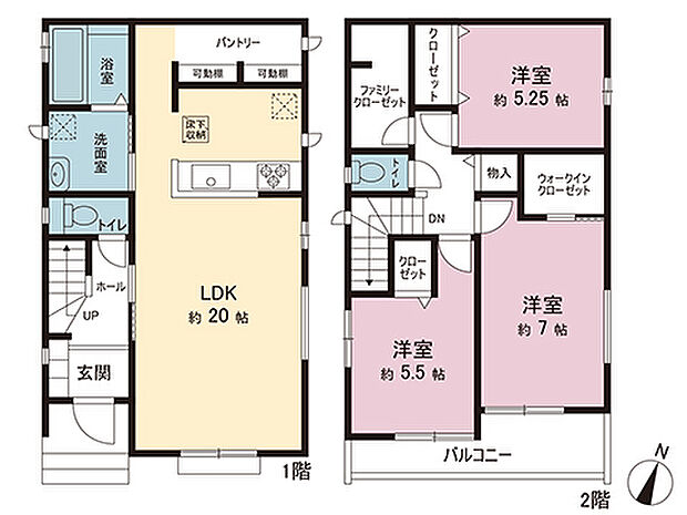 間取図です。図面と異なる場合は現況を優先させていただきます。