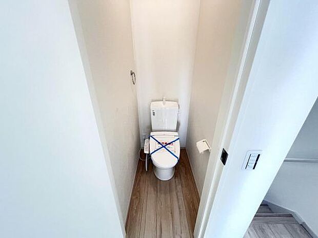 ほっと安らげるトイレ空間です。