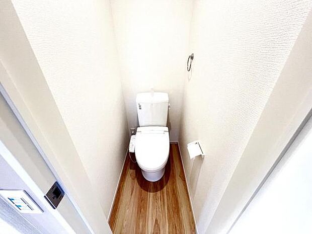 ほっと安らげるトイレ空間です。