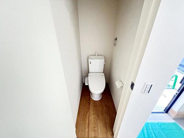 ほっと安らげるトイレ空間です。