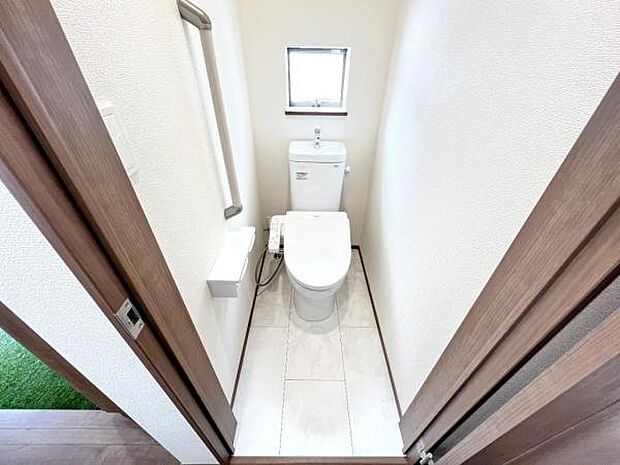 ほっと安らげるトイレ空間です。