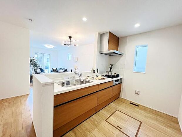 料理の時間が楽しくなるキッチンスペースです。