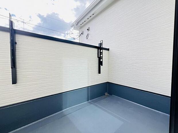 お洗濯ものを気持ち良く太陽の光で干せるのが嬉しいですね。