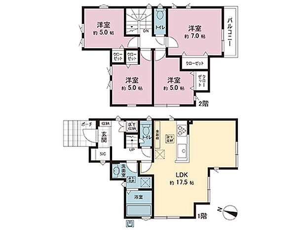 間取図です。図面と異なる場合は現況を優先させていただきます。