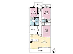 間取図画像 3LDK