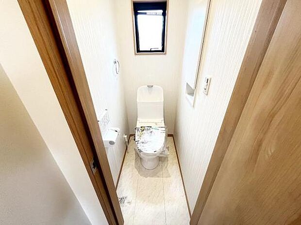 ほっと安らげるトイレ空間です。