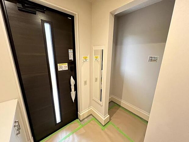 いつも気持ちよくご家族を迎えられる玄関です。