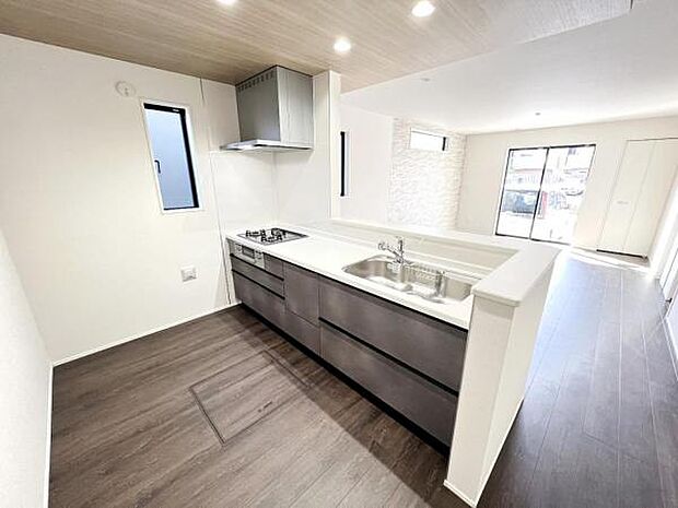 料理の時間が楽しくなるキッチンスペースです。