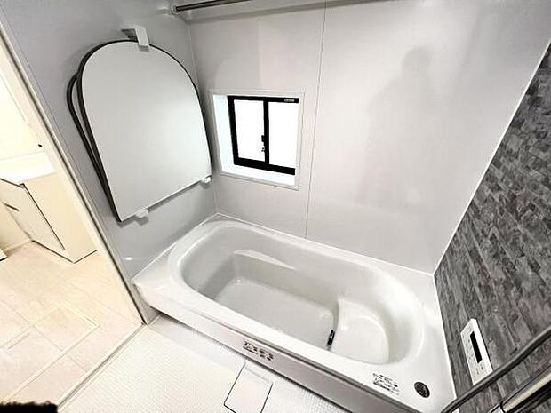 お風呂でほっとひといき。1日の疲れを癒しましょう。