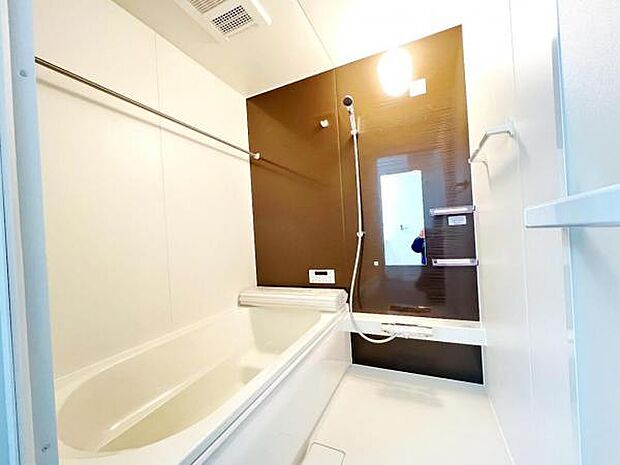 お風呂でほっとひといき。1日の疲れを癒しましょう。