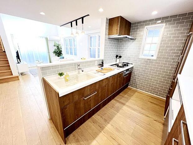 料理の時間が楽しくなるキッチンスペースです。